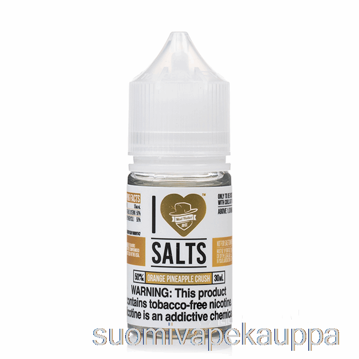 Vape Suomi Appelsiini Ananasmurska - Rakastan Suoloja - 30ml 50mg